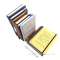 Popular promotional gifts notebook soft bound magnetic